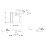 Kohler K-32160T-PPW Spacity 45cm 浴櫃組 (白色)